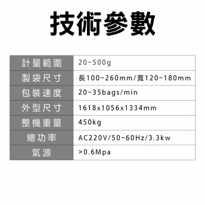 顆粒粉末秤重下料給袋式包裝機